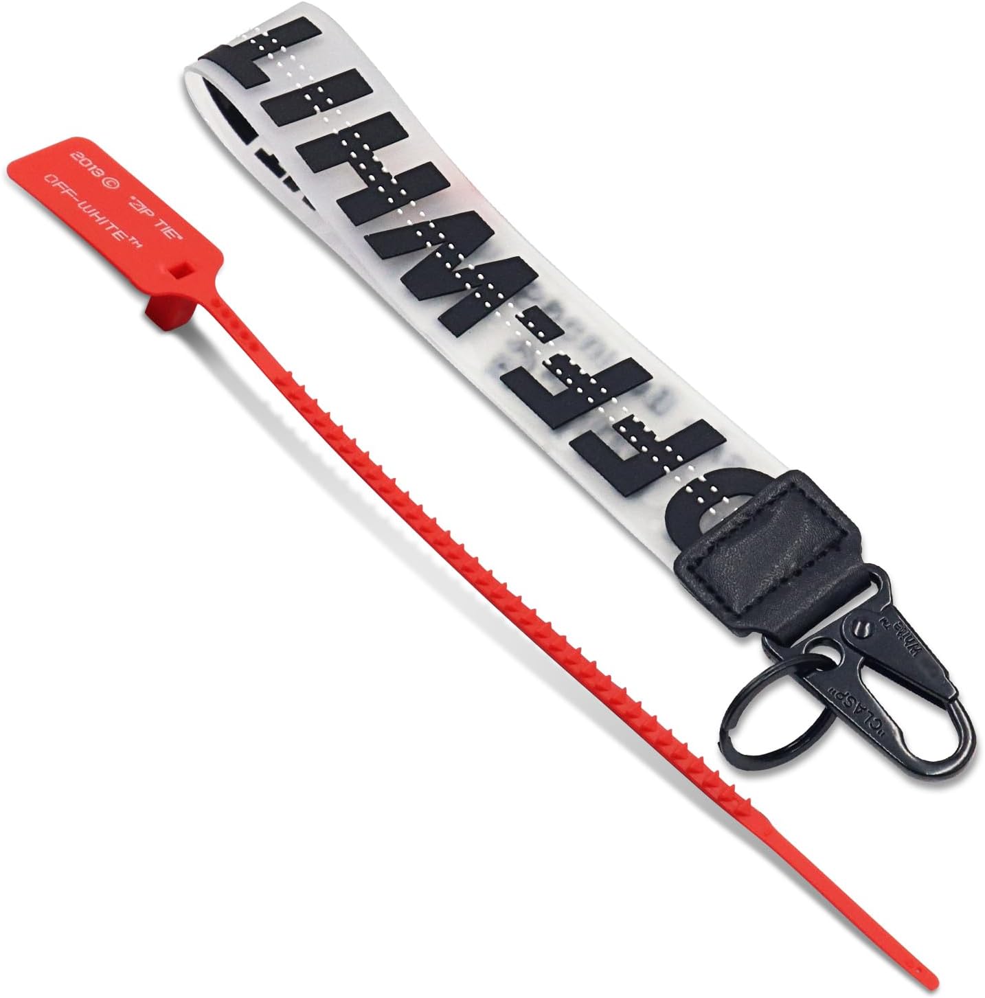 Off W/key Chain Off White Keychain Classic White/Black – Hype Club Sjo