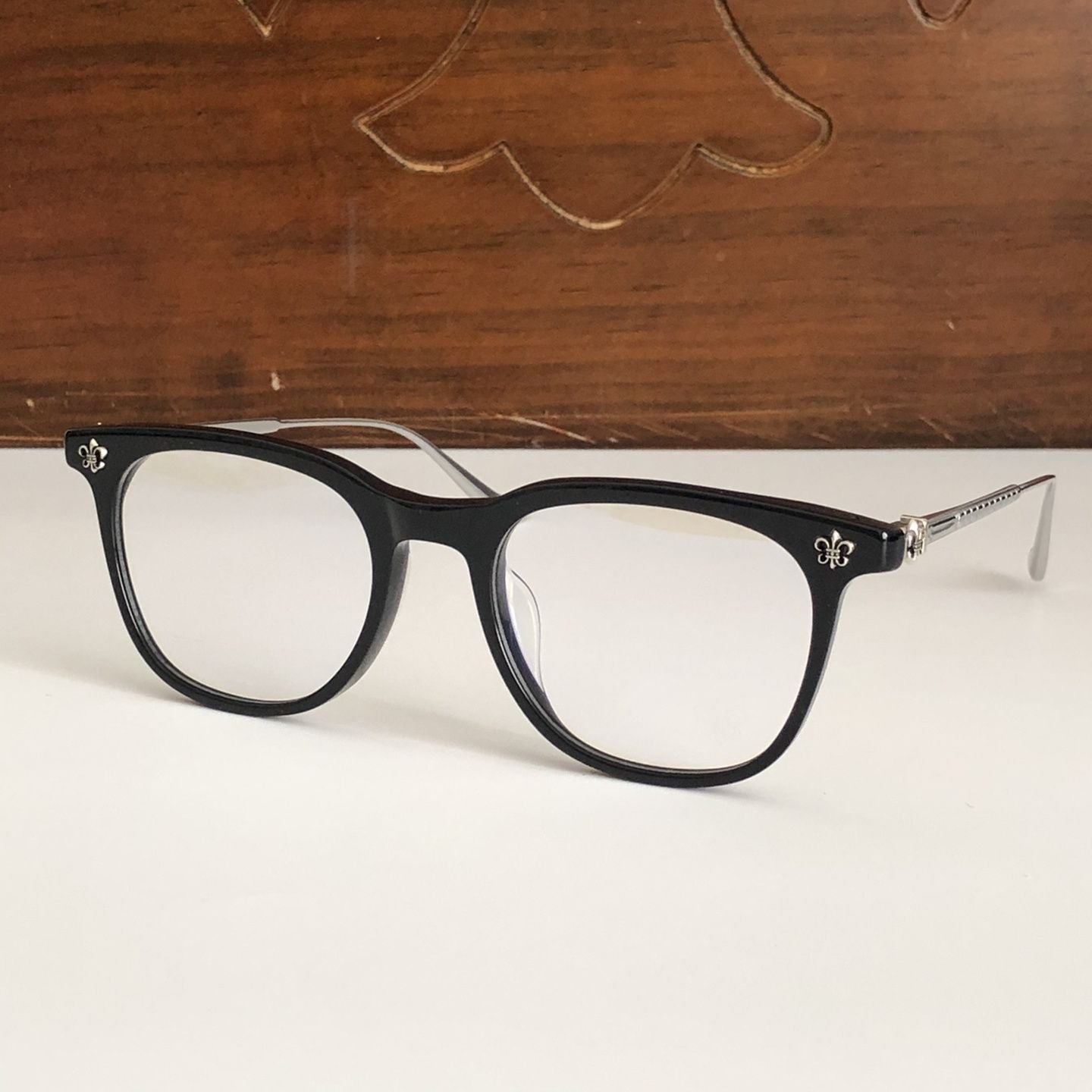 Chrome Hearts Glasses Black CH8221