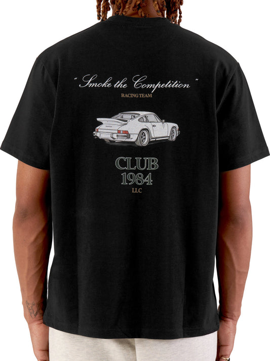 Club 1984 Racing Team T-Shirt Black