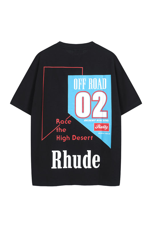 RHUDE Desert Race T-Shirt Black