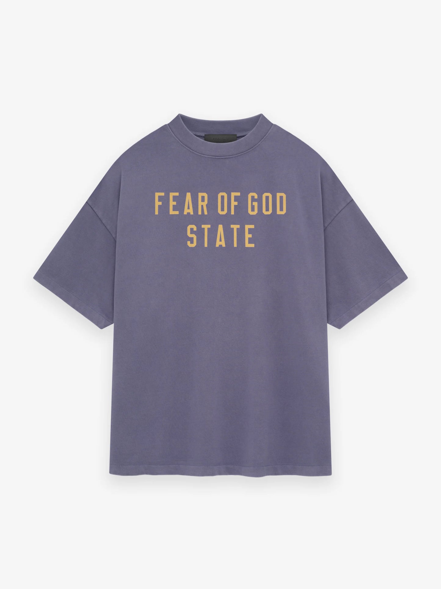 Fear of God Essentials Heavy Crewneck T Shirt Lavender