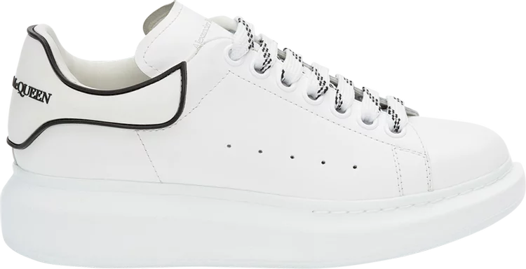 Alexander McQueen Wmns Oversized Sneaker 'White Black'