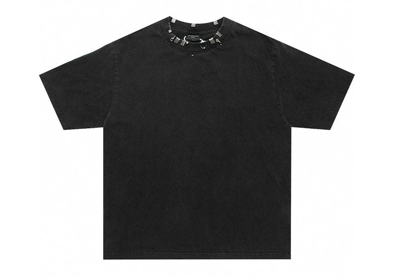 Balenciaga Piercing Hardware T-Shirt Black