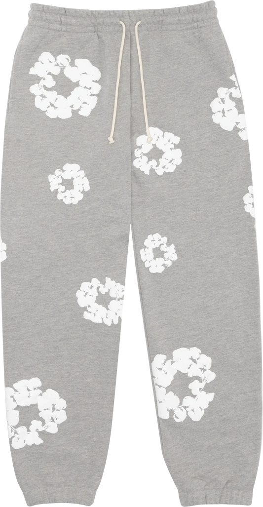 Denim Tears The Cotton Wreath Sweatpants Grey