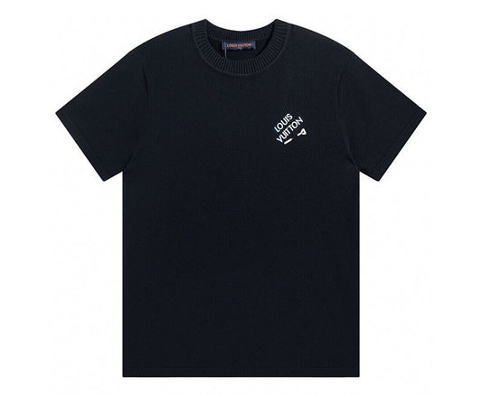 Louis Vuitton Signature Short-Sleeved T-Shirt Black