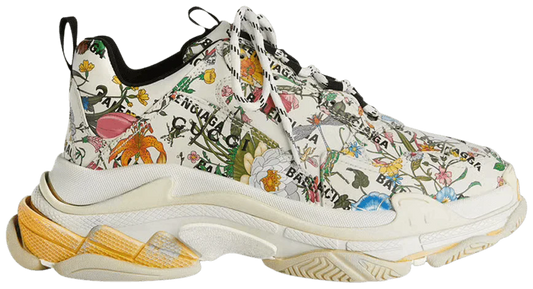 Gucci x Balenciaga Triple S 'The Hacker Project - Floral'