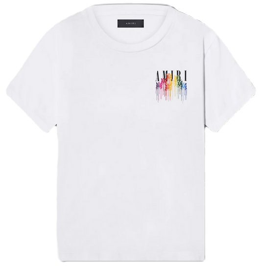 Amiri M.A. Drip Collage Tee White T-Shirt