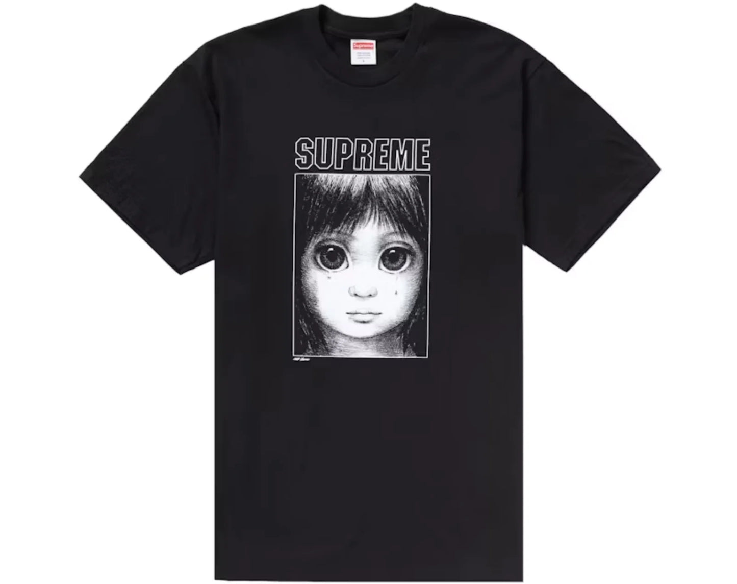 Supreme Margaret Keane Teardrop T-Shirt Black