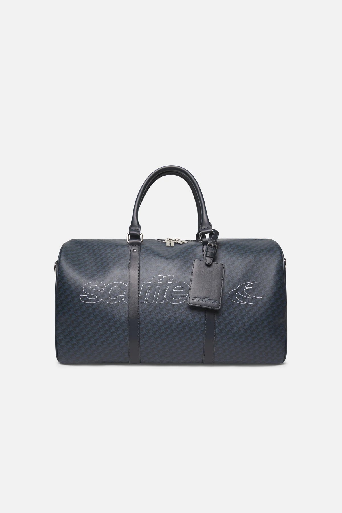 Scuffers Monogram Duffle Bag Navy