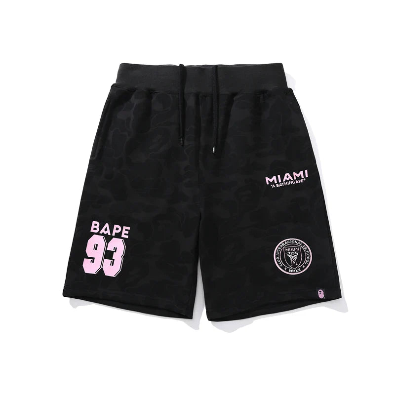 BAPE x Inter Miami CF Sweatshort Black