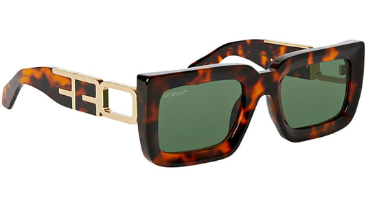 OFF-WHITE Boston Sunglasses Havana