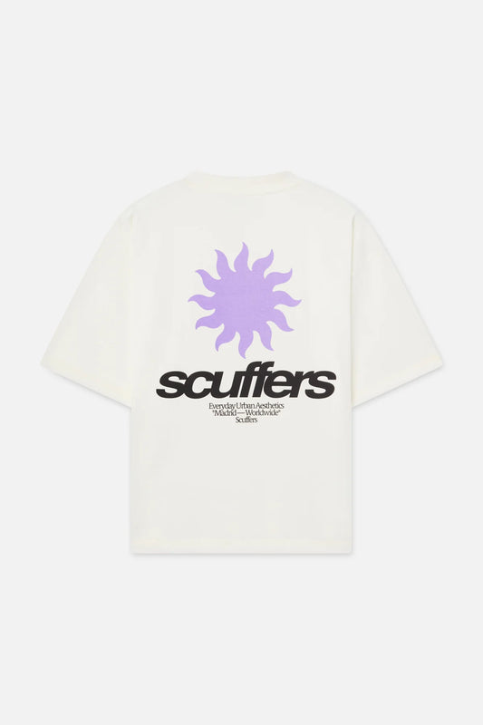 Scuffers Tarifa Ecru T Shirt White