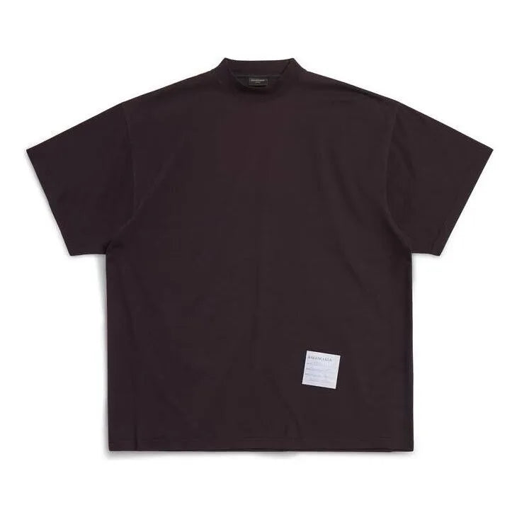 Balenciaga Sticky Note Oversized T-Shirt Black