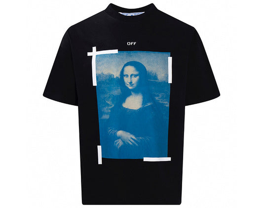 OFF-WHITE Monalisa S/S Oversized T-Shirt Black
