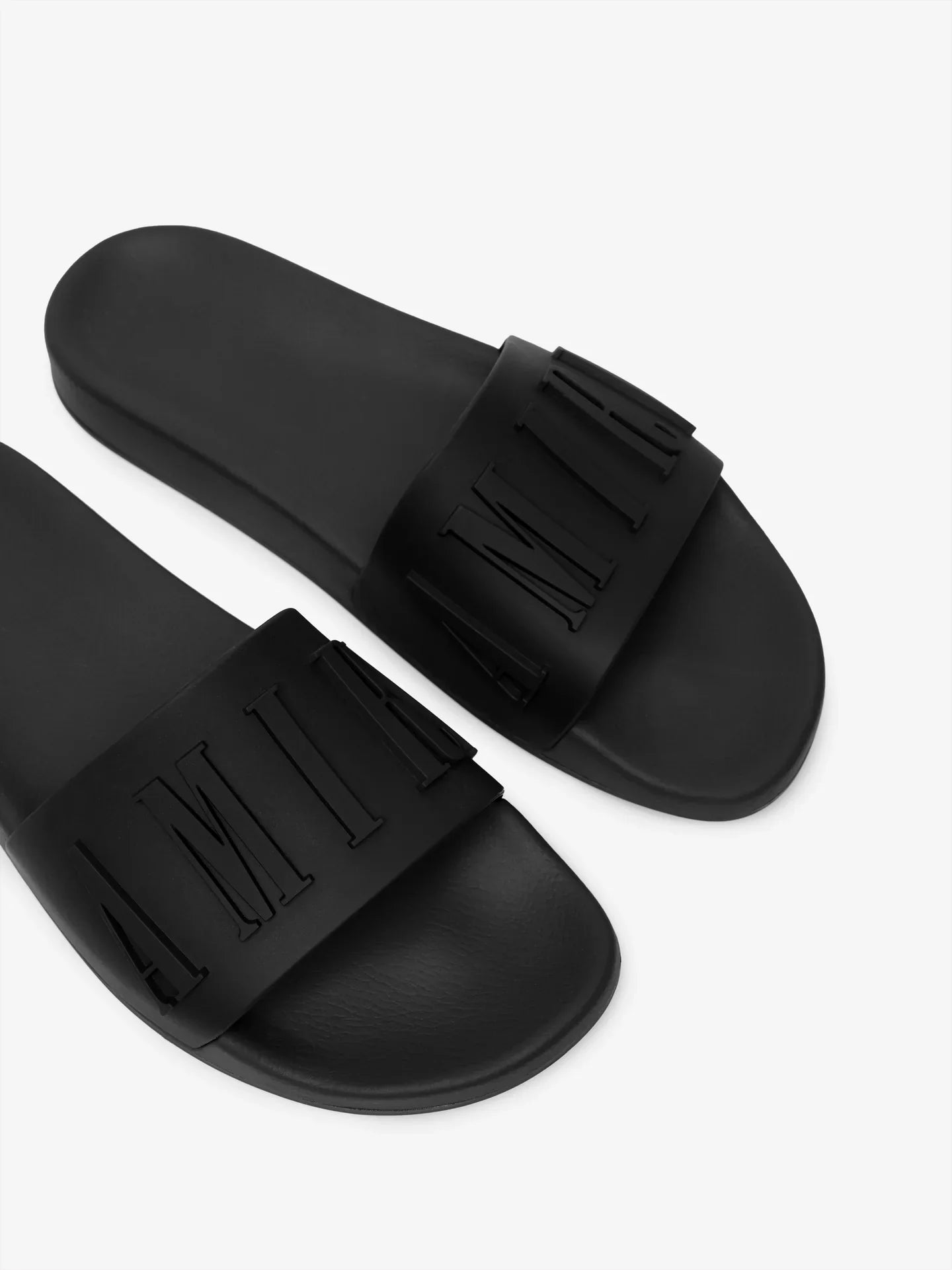 Amiri Logo Pool Slide 'Black'