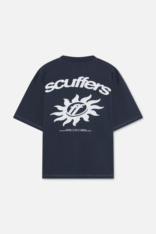 Scuffers Costa T Shirt Navy