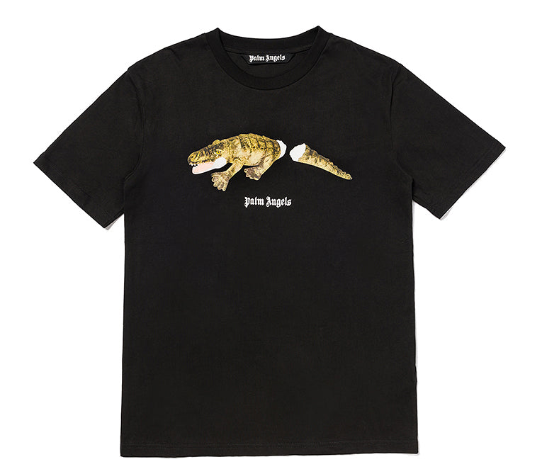 Palm Angels Croco S/S T-Shirt Black