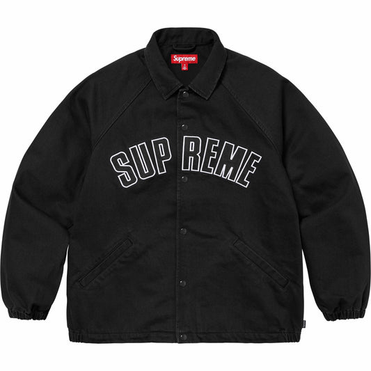 Supreme Arc Denim Coaches Jacket Black