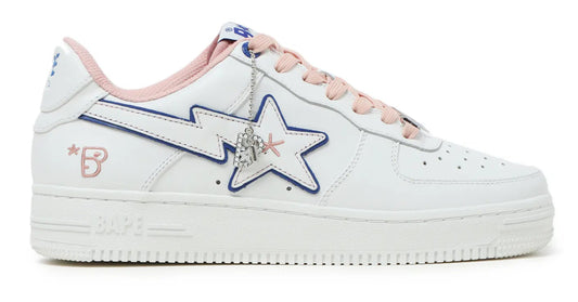 A Bathing Ape Bape Sta Baby White Pink