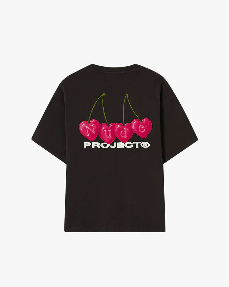 Nude Project Cherry T-Shirt Black