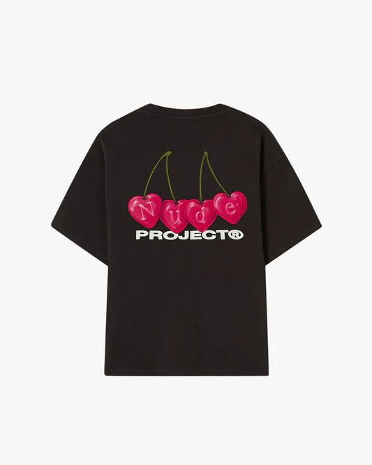 Nude Project Cherry T-Shirt Black