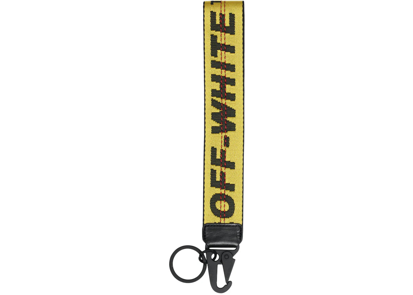 Off White Keychain Classic Yellow