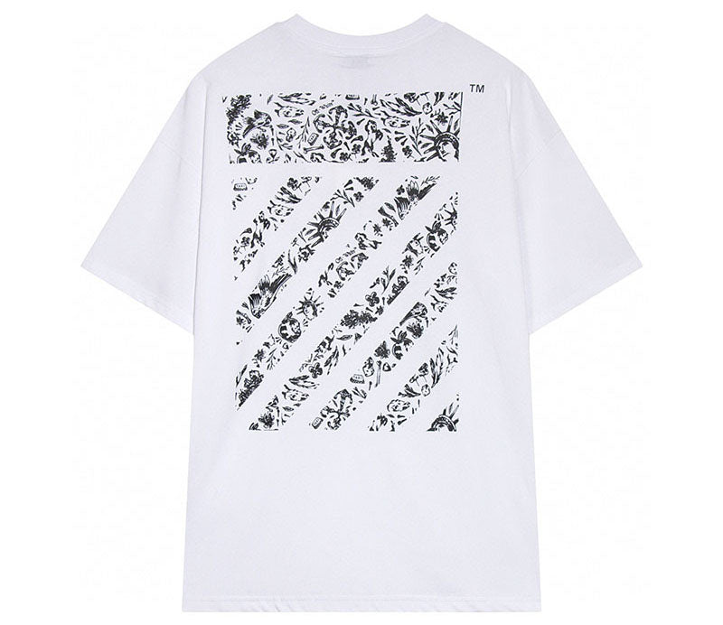 OFF-WHITE Diagonal Tab T-shirt White