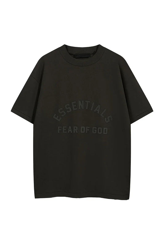 Fear of God Essentials Arch Logo Tee Jet Black