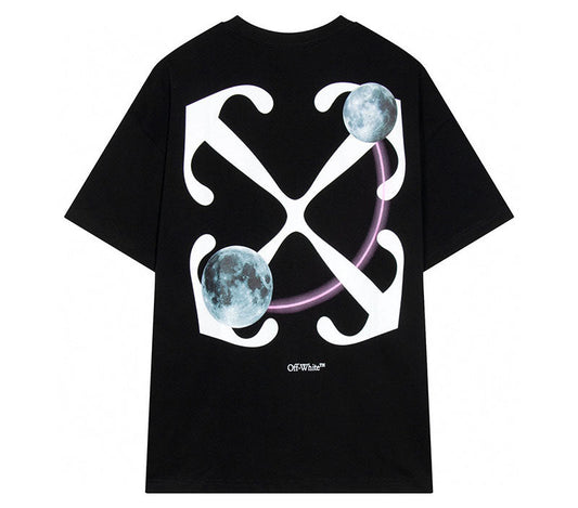 OFF-WHITE Double Moon Arrow S/S T-Shirt Black