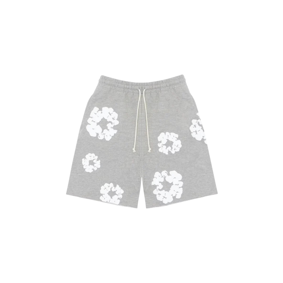 Denim Tears The Cotton Wreath Shorts Grey