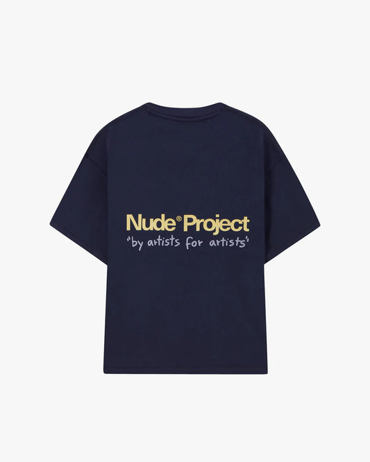 Nude Project Cult Kid Tee Navy/Blue