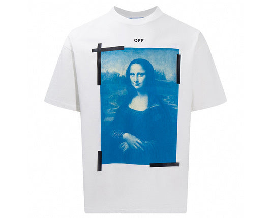 OFF-WHITE Monalisa S/S Oversized T-Shirt White
