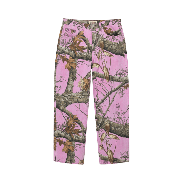 Stussy Realtree Edge Big Ol' Jean 'Pink'