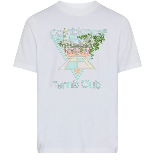 CASABLANCA Tennis Club Icon T-shirt White