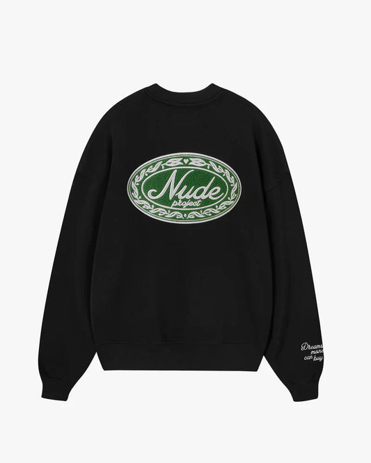 Nude Project DÉCLARATION Crewneck Black