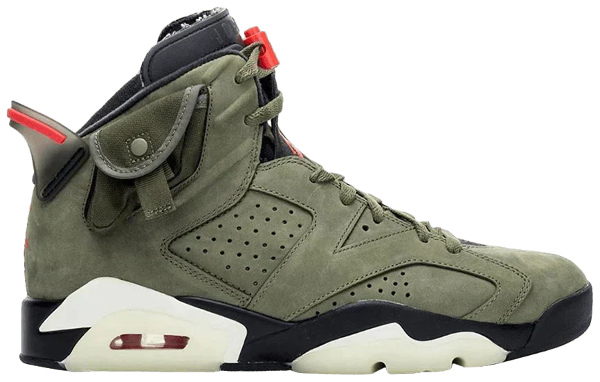 Travis Scott x Air Jordan 6 Retro 'Olive'