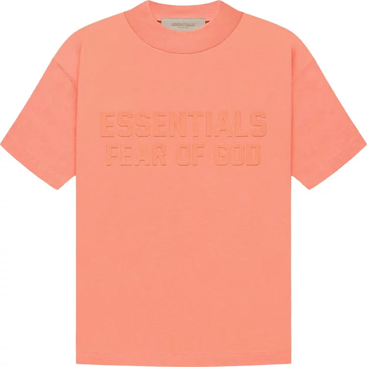 Fear of God Essentials Short-Sleeve Tee 'Coral'