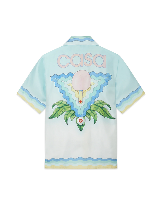 CASABLANCA Memphis Icon Silk Shirt