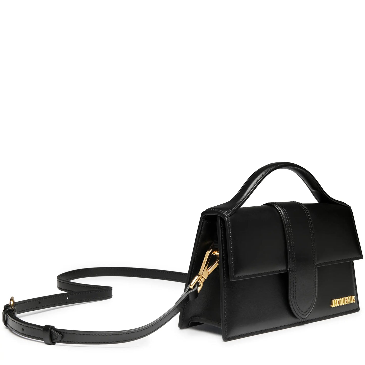 Jacquemus Le Grand Bambino Crossbody Strap Handbag Black