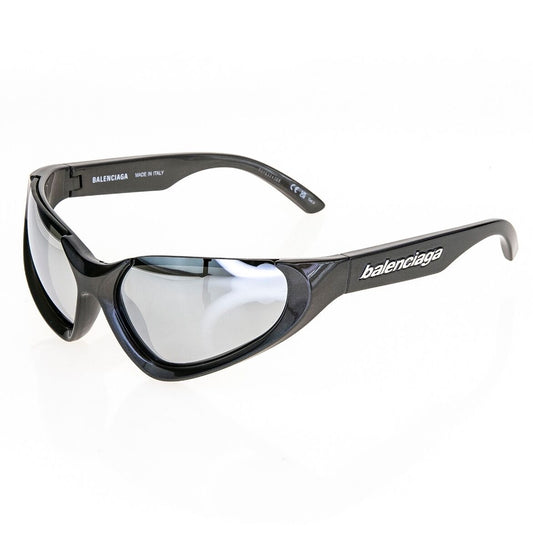 Balenciaga BB0202s Xpander Sunglasses Black/Grey