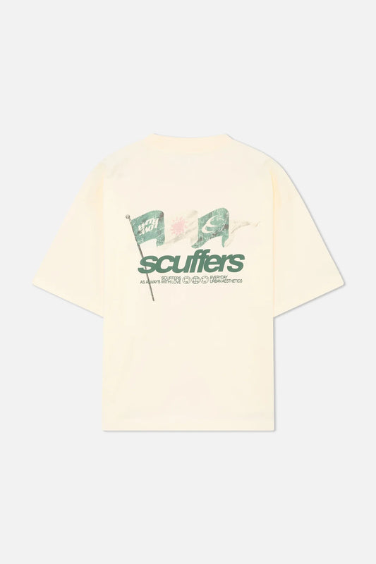 Scuffers Captain Ecru T Shirt Cream