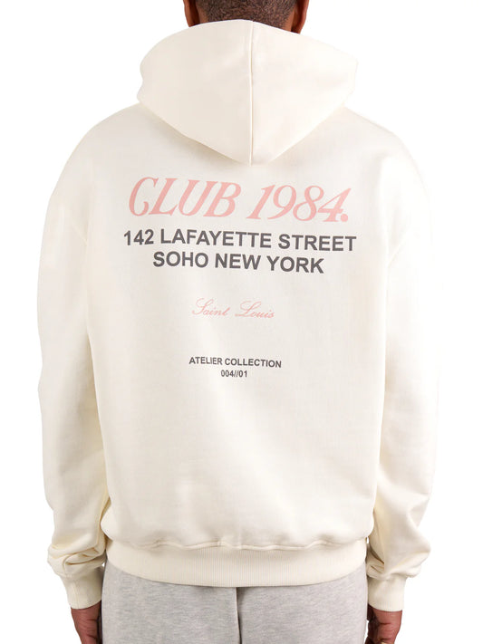 Club 1984 Soho Hoodie - Off White