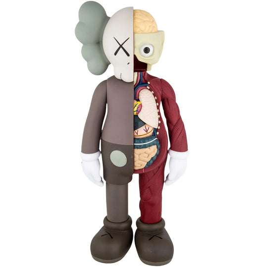 KAWS Companion Flayed Open Edition Vinyl Figure Brown/Flayed