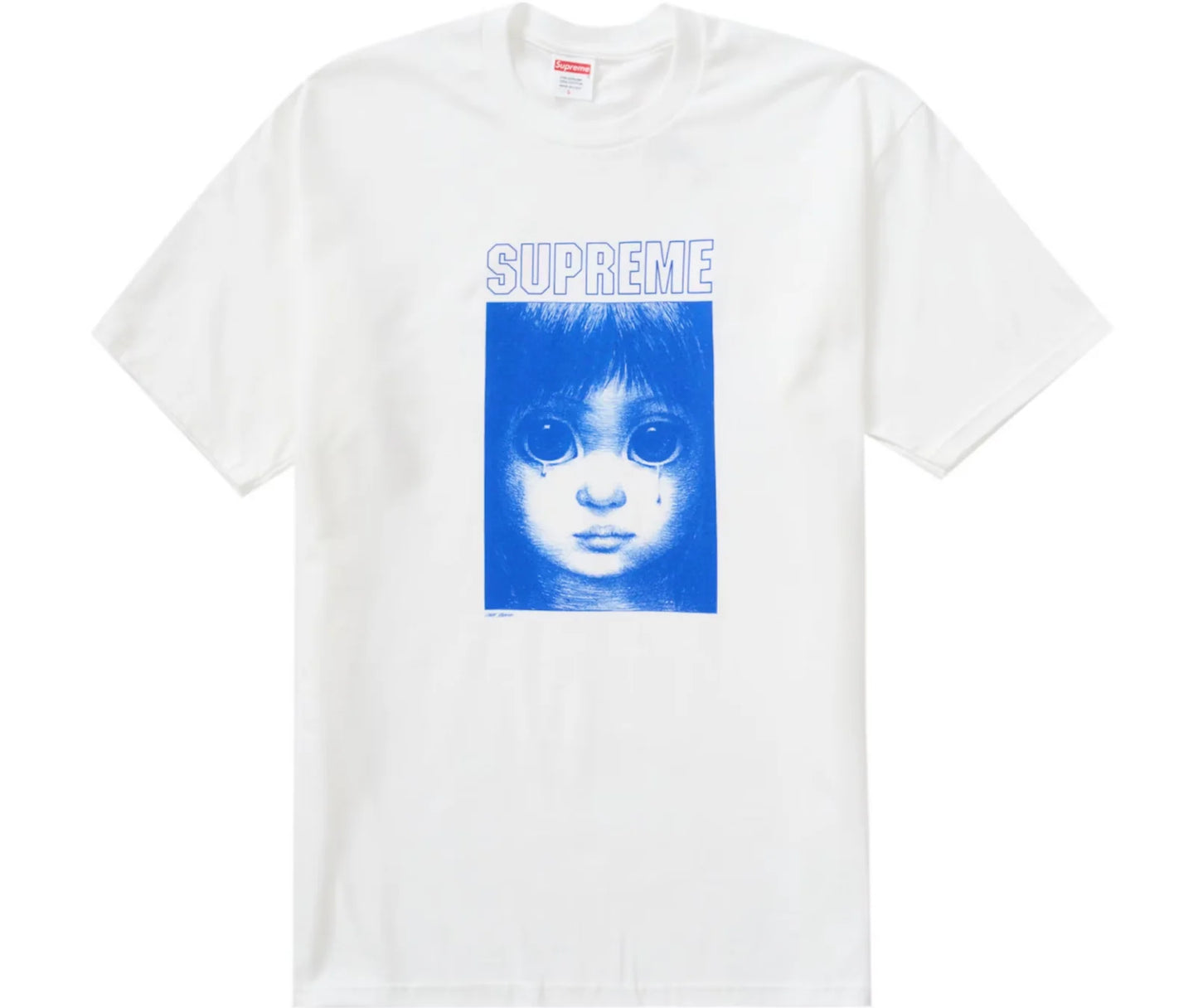 Supreme Margaret Keane Teardrop T-Shirt White