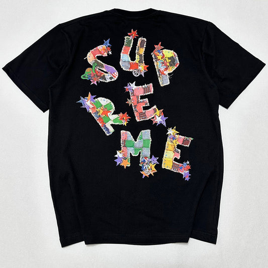 Supreme Patchwork Tee Black