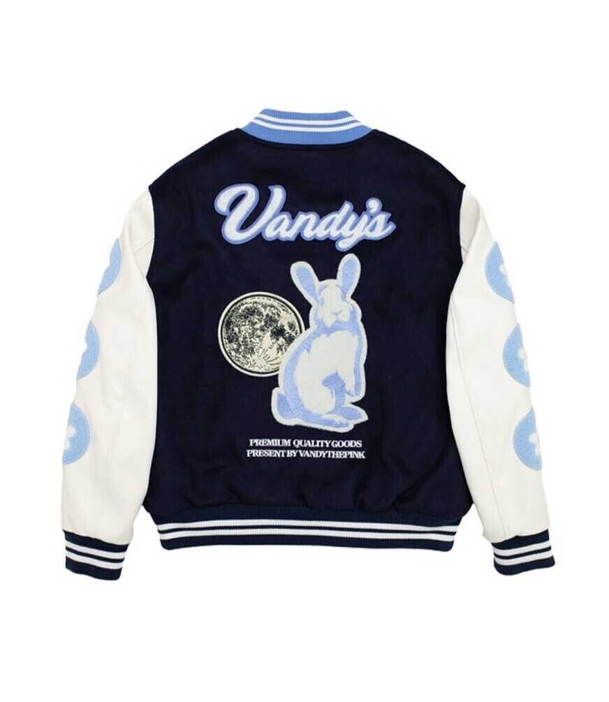 Vandy The Pink YEAR OF RABBIT Varsity Jacket