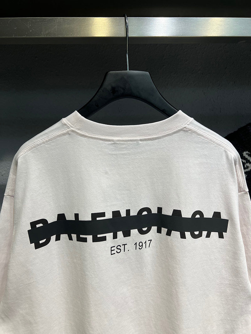 Balenciaga Oversized T Shirt White