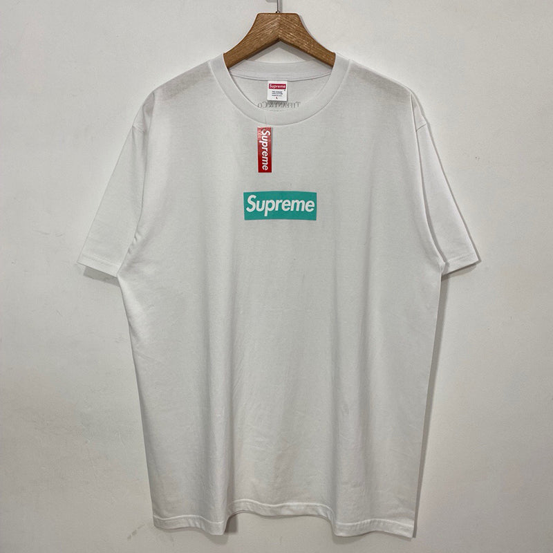 Supreme Tiffany & Co. Box Logo Tee White