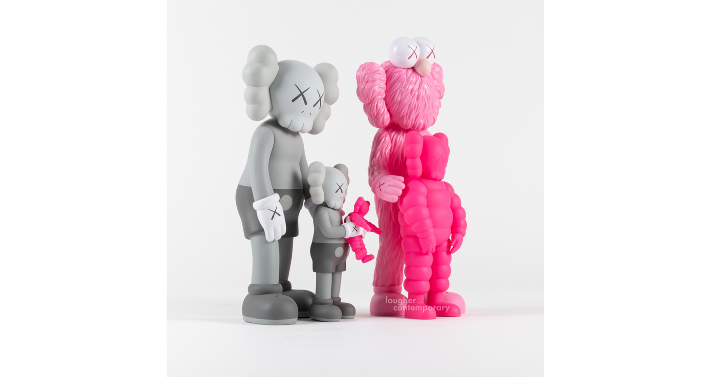 KAWS Family (Grey/Pink), 2022