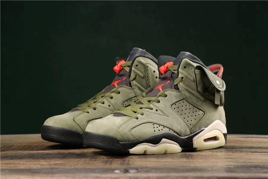 Travis Scott x Air Jordan 6 Retro 'Olive'